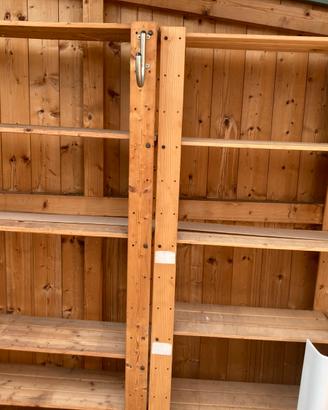 Scaffalature abete nassiccio