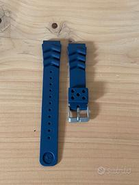 Cinturino Diving Silicone 20mm Blu