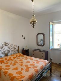 Letto in ferro dorato