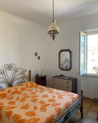 Letto in ferro dorato