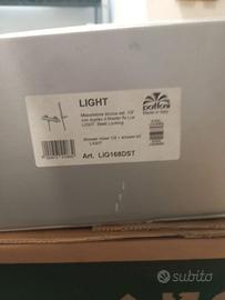 PAFFONI MISCELATORE DOCCIA ESTERNO  SATINATO