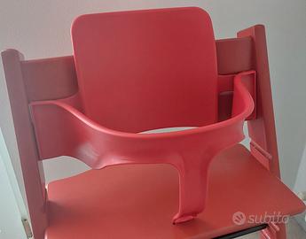 Baby set rosso Stokke per sedia Tripp Trapp
