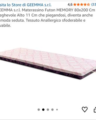 Materassino 80x200