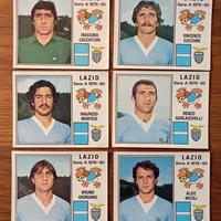 lotto di 6 figurine Panini Lazio 1979/80