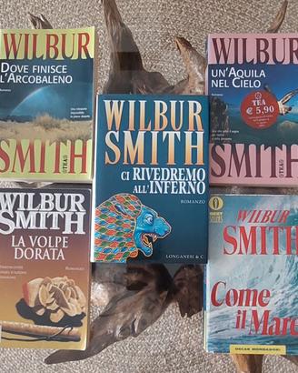 Lotto 5 libri di Wilbur Smith