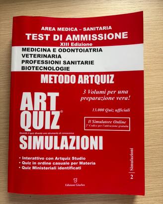 Art quiz simulazioni per test di ammissione