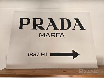Quadro in tela Prada Marfa 