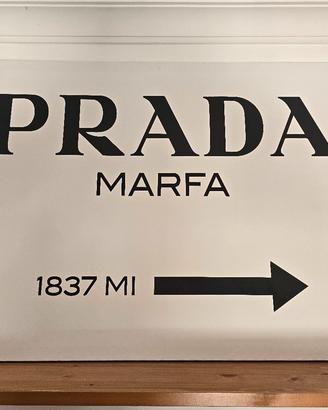 Quadro in tela Prada Marfa 