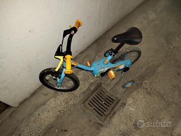 bici bambino 14 pollici decathlon 