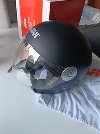 Casco jet GIVI 10.7 Mini-J XS (54) nero opaco