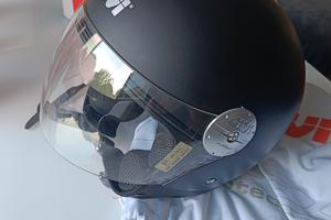 Casco jet GIVI 10.7 Mini-J XS (54) nero opaco