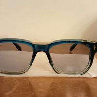 Occhiali da Sole montatura blu con lenti grigie