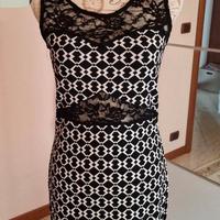 Vestitino bianco e nero