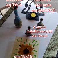 5 REGALI NATALIZI ALBERO VASI E POSACENERE