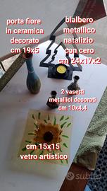 5 REGALI NATALIZI ALBERO VASI E POSACENERE