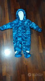 Tutone Neonato Intero BLUKIDS  -  8-12  MESI