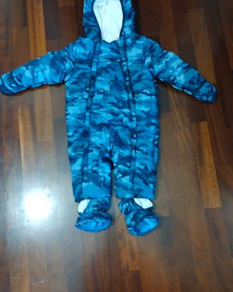 Tutone Neonato Intero BLUKIDS  -  8-12  MESI