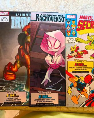 Spider-man versione Disney albi 830 831 832 833