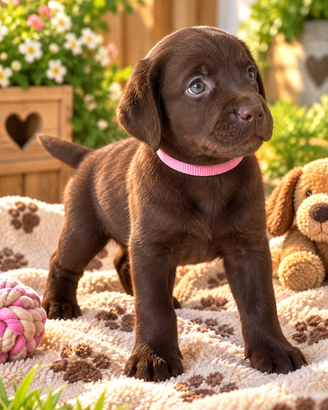 Cuccioli Labrador Retriever Chocolate