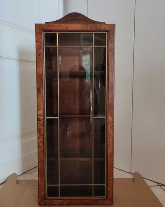 Vetrinetta - espositore da parete in legno