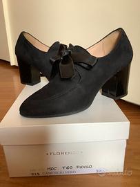 Scarpe nere in pelle Florence Made in Italy