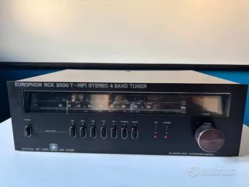 Europhon RCK 2000T – Tuner Hi‑Fi Vintage Italiano