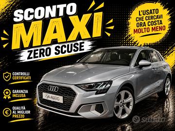 AUDI A3 SPB 2.0 TDI 150CV ADVANCE S-TRONIC - 2022