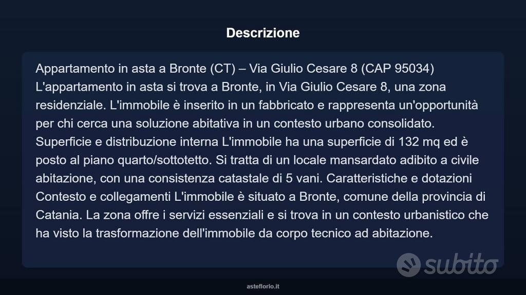 Appartamento – Bronte, Catania - Vista 4