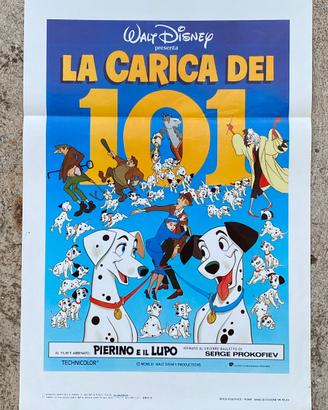 Locandina originale “La carica dei 101”