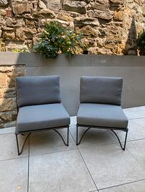 Poltrone da giardino COME NUOVE