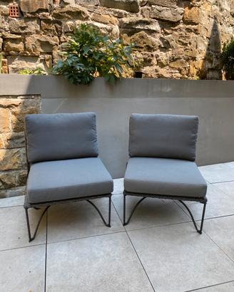 Poltrone da giardino COME NUOVE