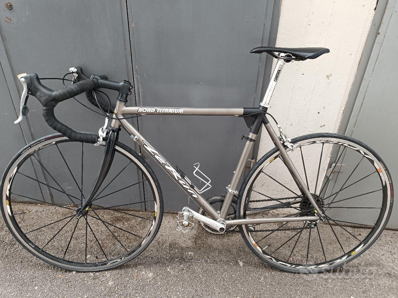 Cuffie coniche per bici in lega di tanio TC4, set di