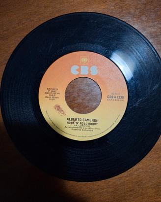 vinile 45 giri Alberto Camerini