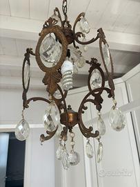 Lampadario antico 70€