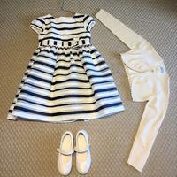 Completo cerimonia bimba 9 anni