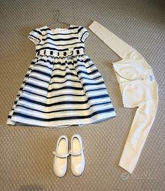 Completo cerimonia bimba 9 anni