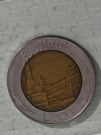 500 lire bimetallica
