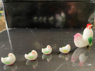 Animali in vetro Vintage