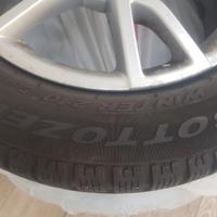 Cerchi lega Audi e gomme inv. Pirelli 215/60/17