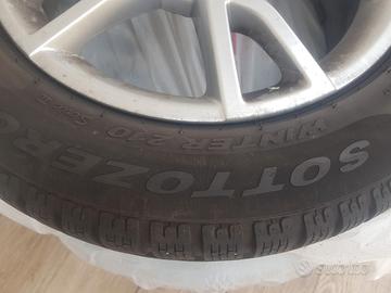 Cerchi lega Audi e gomme inv. Pirelli 215/60/17