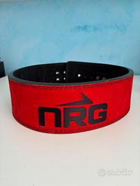 Cintura powerlifting NRG regolabile