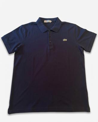 polo lacoste blu navy nuova xl uomo