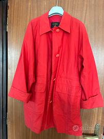 Spolverino Trench rosso La Fenice xxl