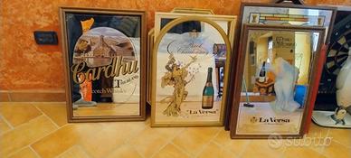 Specchi bar con serigrafia