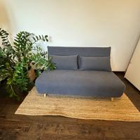 Nio - Divano letto  2 posti + materesso pieghevole