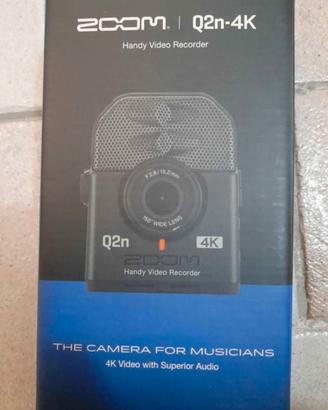 Videocamera Zoom per eventi musicali band