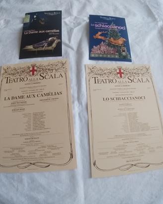 Locandine del Teatro alla Scala