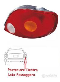 Fanale Fanalino Posteriore Daewoo Matiz 2001-05