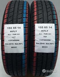 2 gomme 155 65 14 hifly br351