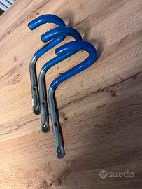 SET SUPPORTI BICICLETTA  DA PARETE